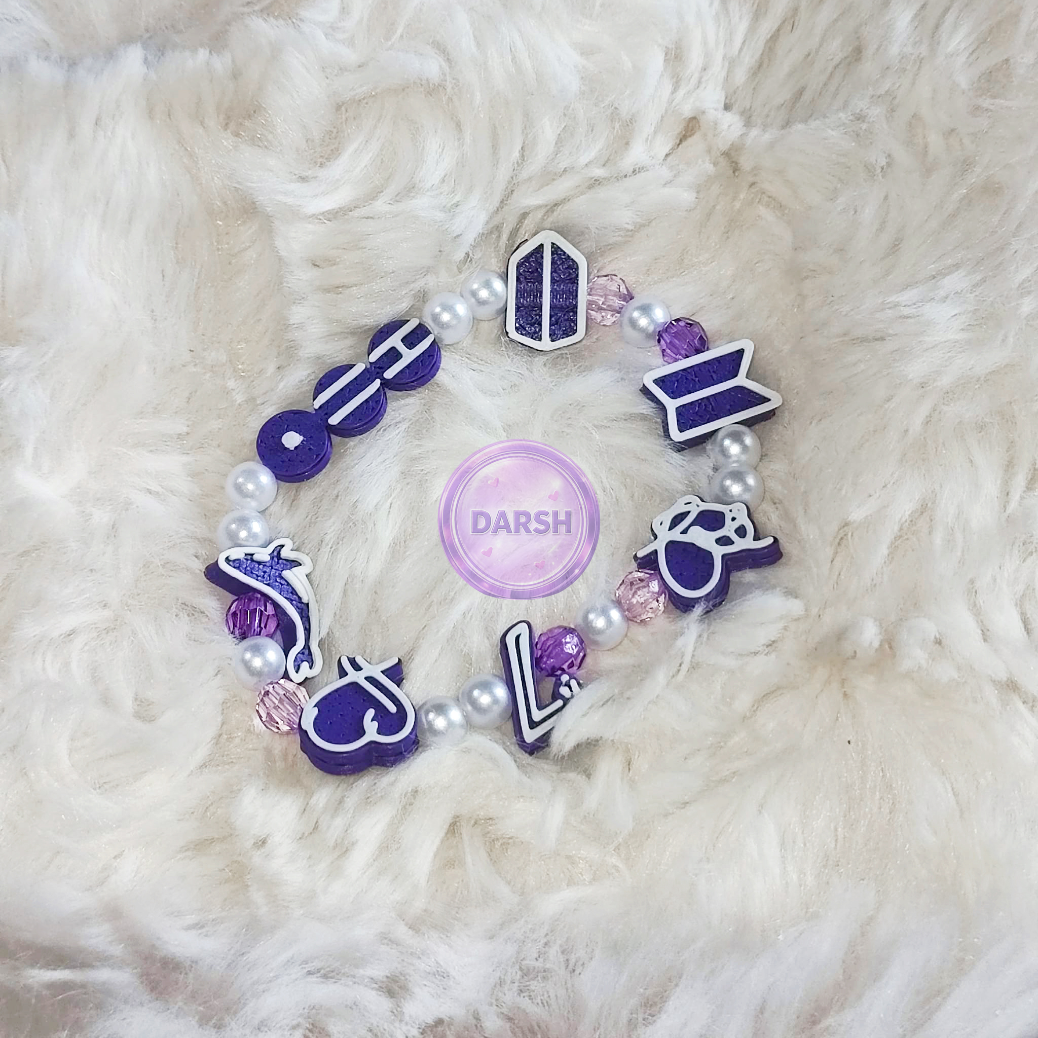 BTS Album Logo Handmade Memory Bracelets