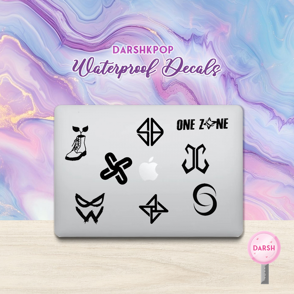 SB19 Pablo, Stell, Ken, Josh, Justin, Atin & One Zone Logo 1.5in  Waterproof Decal Vinyl Sticker