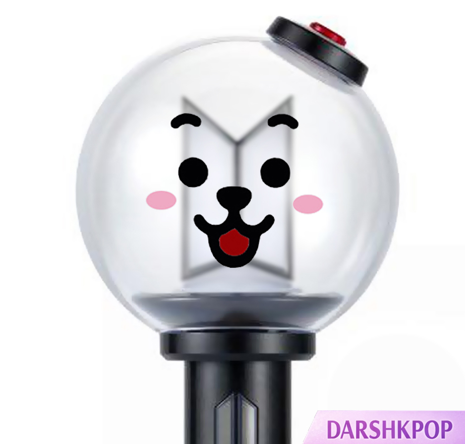 BT21 Face Decals for Army Bomb